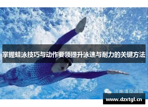 掌握蛙泳技巧与动作要领提升泳速与耐力的关键方法